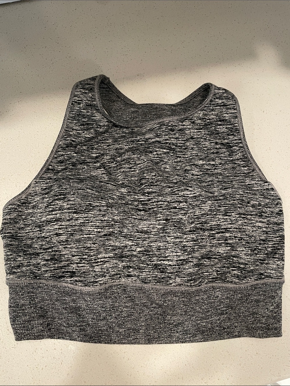 Calia Heathered Gray athletic bra top